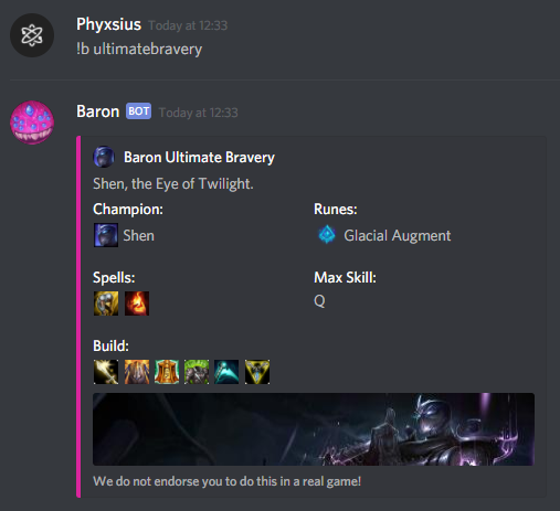 TOP 5 LEAGUE OF LEGENDS BOTS FOR DISCORD 